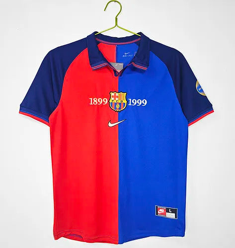 Barcelona Match Issue Champions League Home jersey 1999/2000