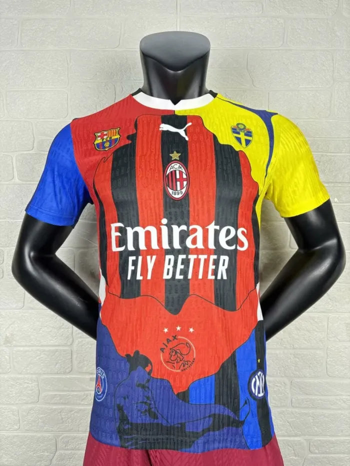 AC Milan Ibrahimović Man Player Jersey 2025/2026