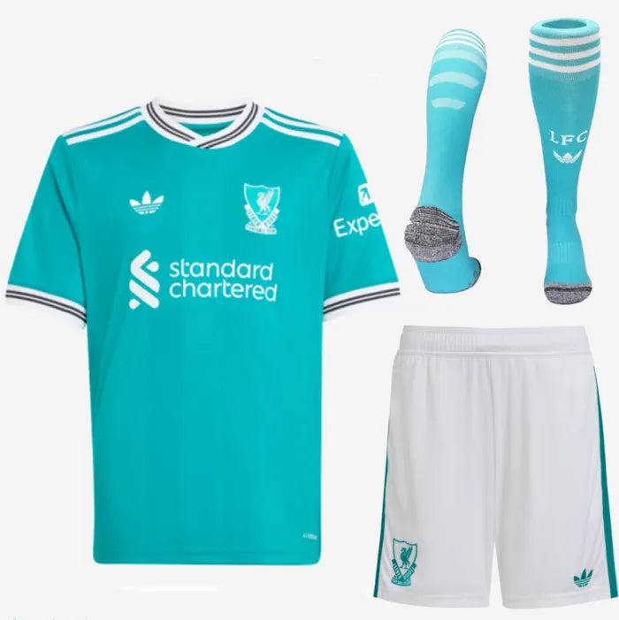 Liverpool Third Kids Suit & Socks 2025/2026