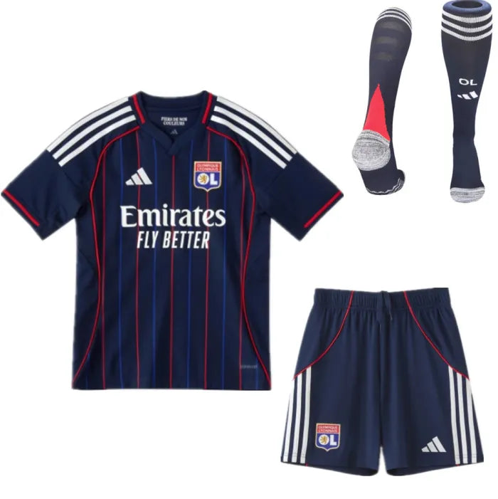 Lyon Away Kids Suit & Socks 2025/2026