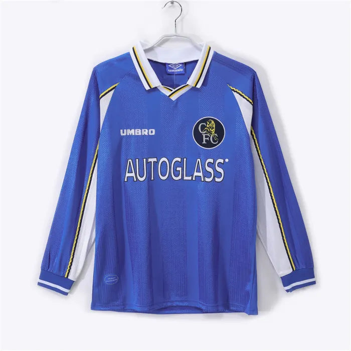 Chelsea Home Long Sleeve Retro Jersey 1997/1999