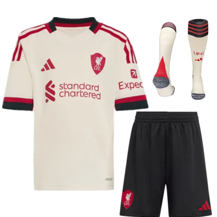 Liverpool Away Kids Suit & Socks 2025/2026