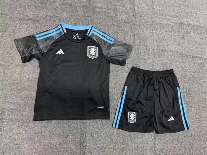 Aston Villa Away Kids Suit 2025/2026