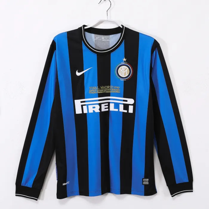 Inter Milan Home Long Sleeve Retro Jersey 2009/2010
