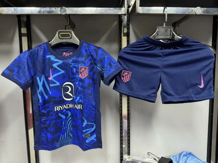 Atletico Madrid Third Kids Suit 2024/2025