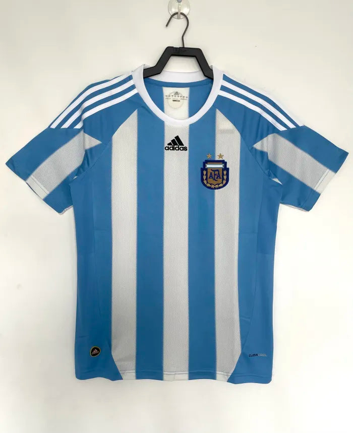 Argentina Home Retro Jersey 2010/2011