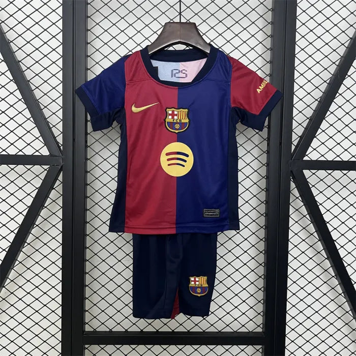 Barcelona Home Kids Suit 2024/2025