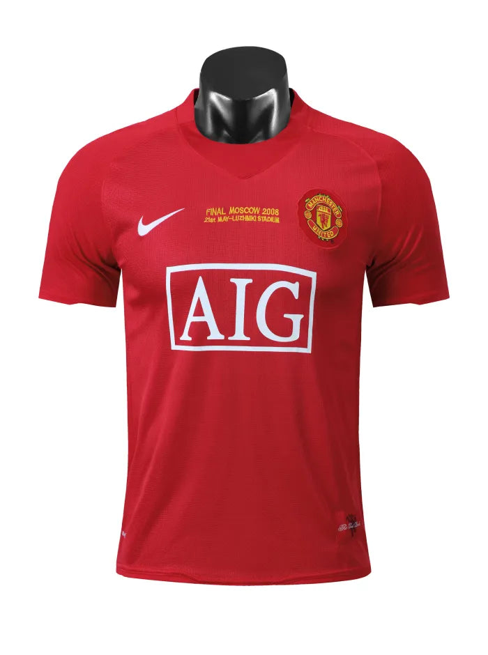 Manchester United Home Retro Jersey 2007/2008