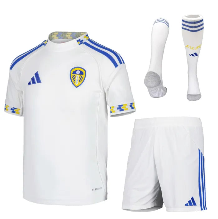 Leeds United Home Kids Suit & Socks 2025/2026
